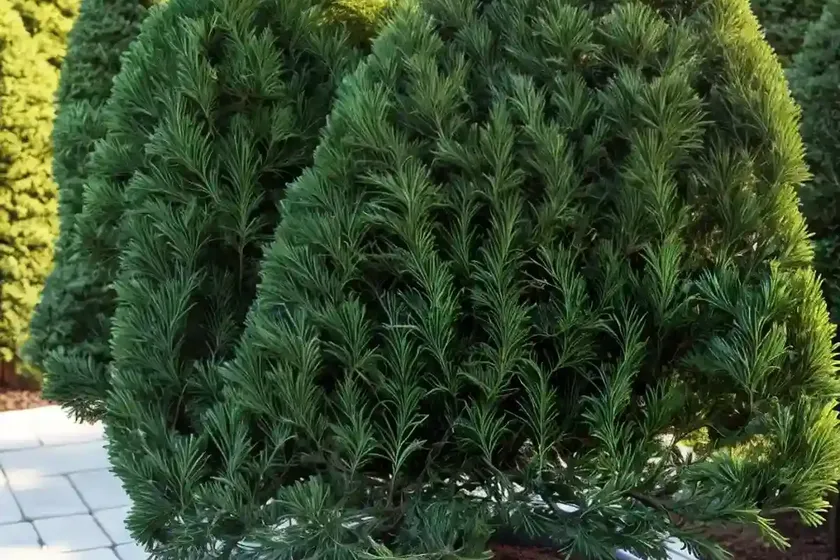 Sawara cypress (chamaecyparis pisifera) — photo 3