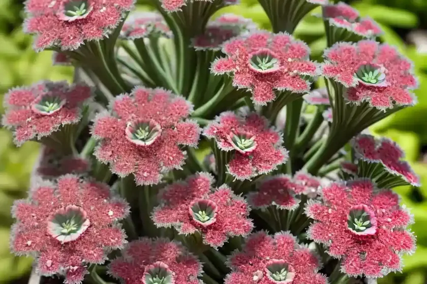 Saxifraga longifolia (encrusted saxifrage) — photo 2