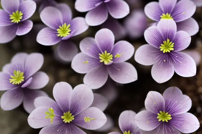 Saxifraga oppositifolia (purple mountain saxifrage) — photo 2