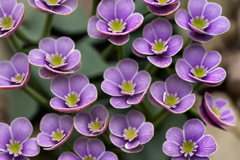 Saxifraga oppositifolia (purple mountain saxifrage) — photo 3
