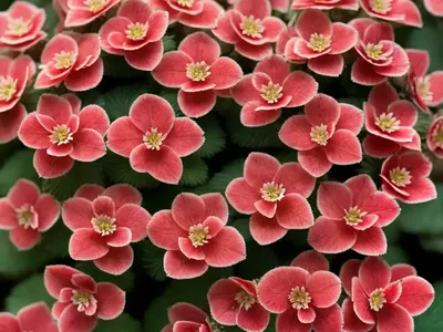 Saxifraga Stolonifera ‘Maroon Beauty’ (Strawberry Begonia)