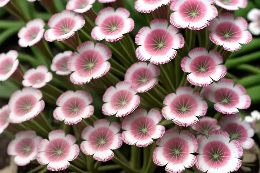 Saxifraga x arendsii ‘touran pink’ (saxifrage) — photo 2