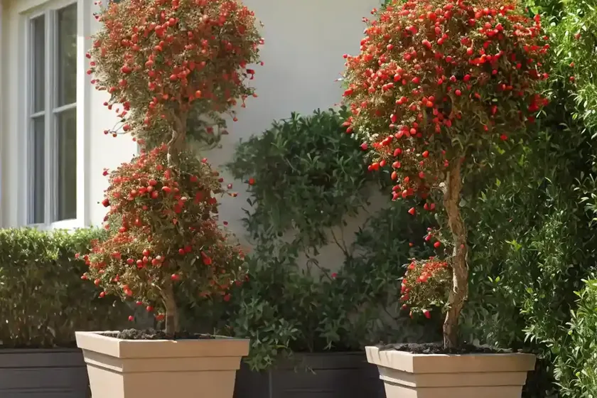 Scarlet firethorn (pyracantha coccinea ‘lowboy’) — photo 3