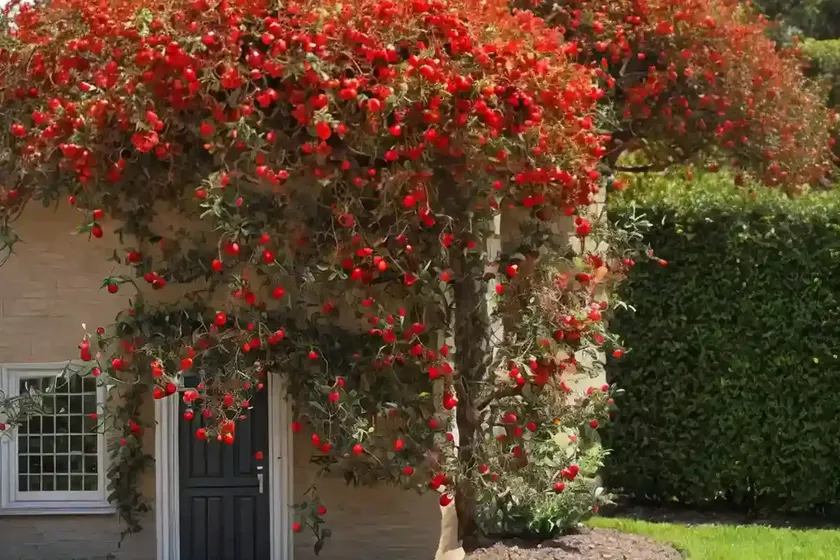 Scarlet firethorn (pyracantha coccinea ‘rutgers’) — photo 2
