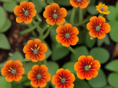 Scarlet Pimpernel (Anagallis Arvensis)