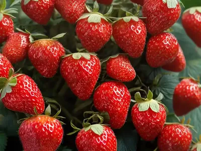 Scarlet Strawberry (Fragaria Virginiana)