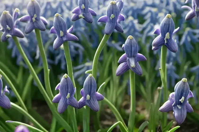 Scilla litardierei (amethyst meadow squill) — photo 3