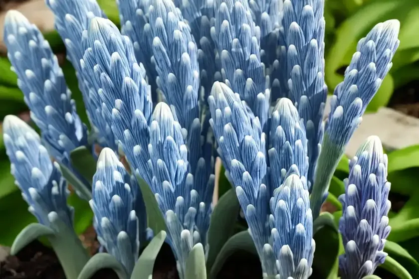 Scilla mischtschenkoana ‘tubergeniana’ (white squill) — photo 3