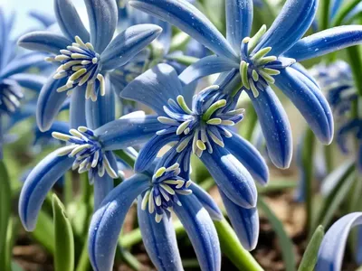 Scilla Siberica ‘Spring Beauty’ (Siberian Squill)