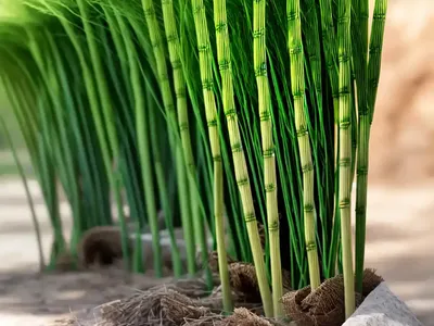 Scouringrush Horsetail (Equisetum Hyemale)