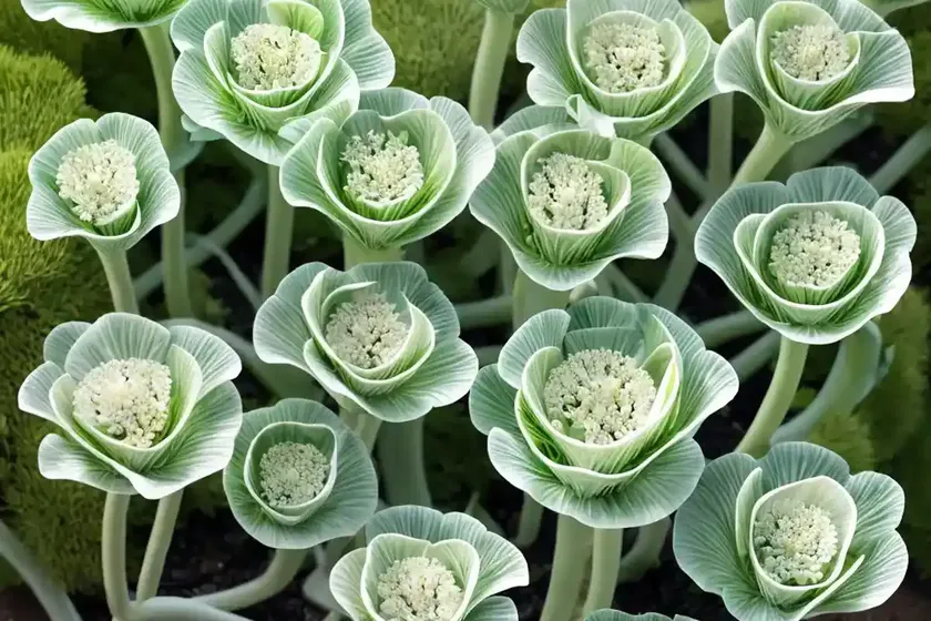 Sea kale (crambe maritima) — photo 3