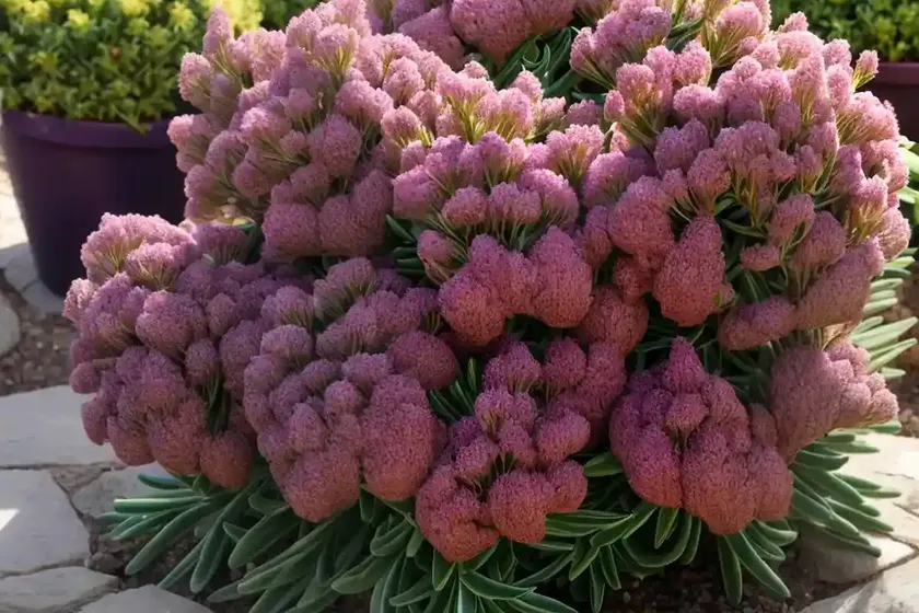 Sedum sieboldii (october daphne stonecrop) — photo 2