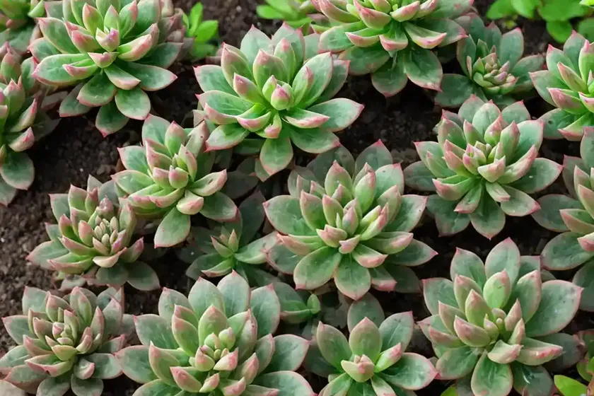 Sedum spectabile ‘neon’ (stonecrop) — photo 2