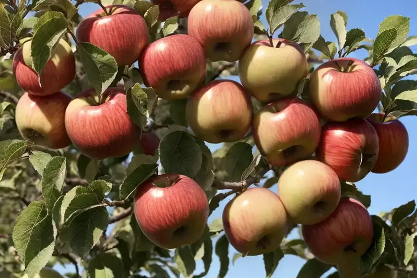 Semi-dwarf apple (malus ‘jonagold’) — photo 2