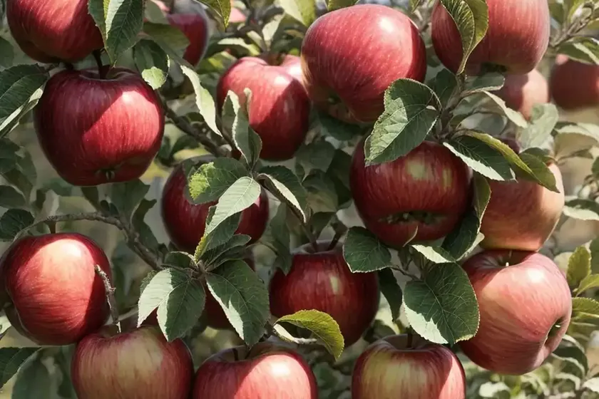 Semi-dwarf apple (malus ‘jonagold’) — photo 3