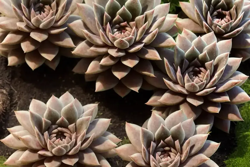 Sempervivum allionii (sempervivum globiferum subs. allionii) — photo 3
