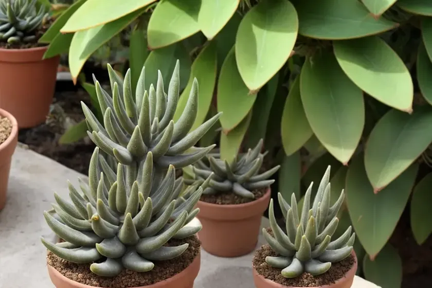 Senecio stapeliiformis (pickle plant) — photo 2