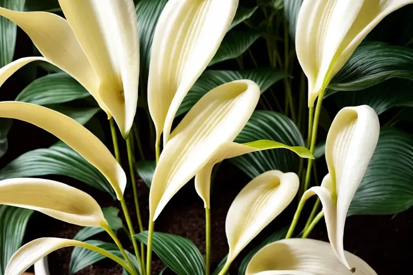 Sensation peace lily (spathiphyllum ‘sensation’) — photo 3