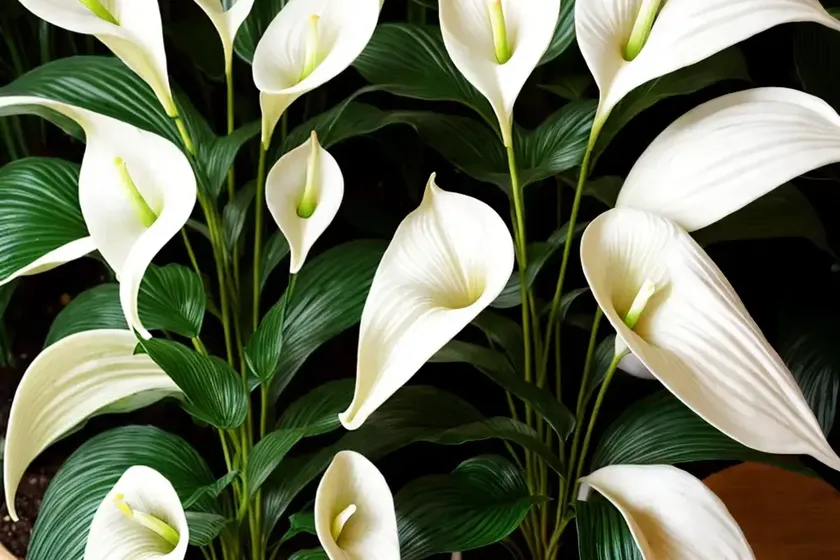 Sensation peace lily (spathiphyllum ‘sensation’)
