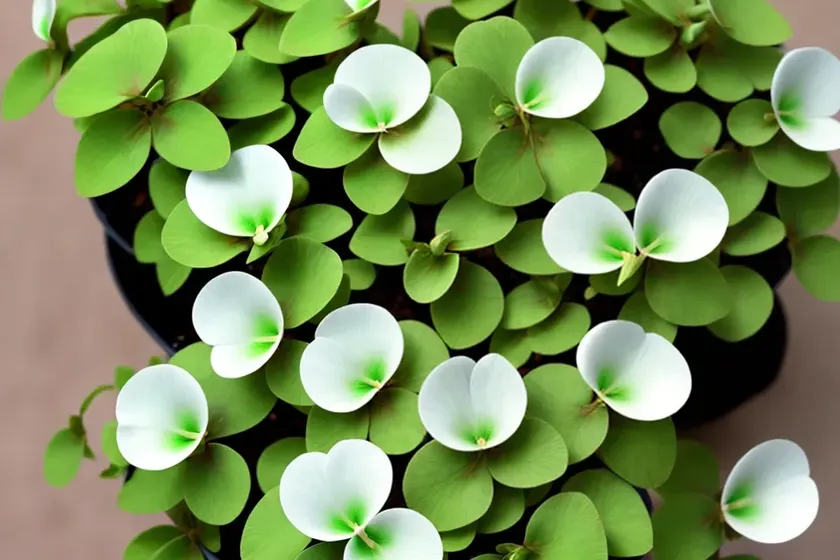 Shamrock plants (oxalis acetosella)