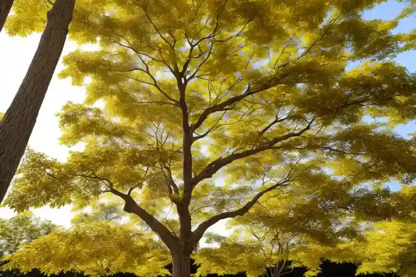 Shantung maple (acer truncatum) — photo 2