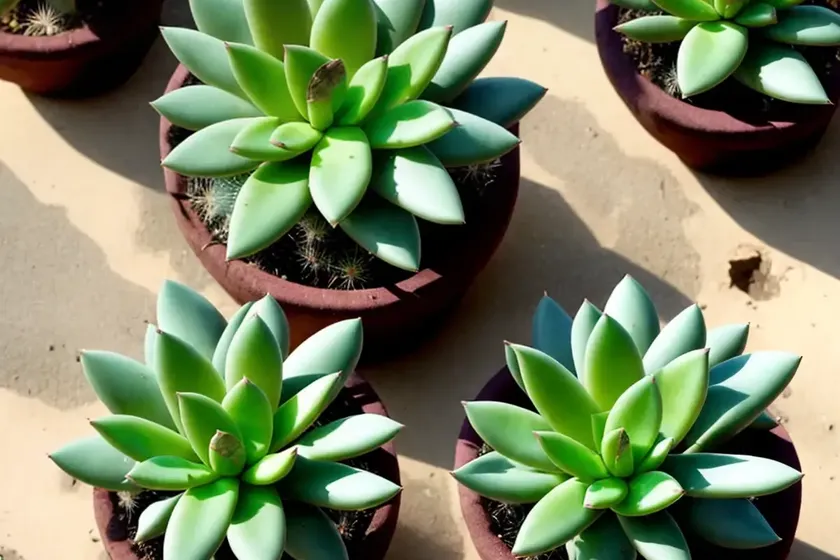 Shark tooth cactus (crassula corymbulosa)
