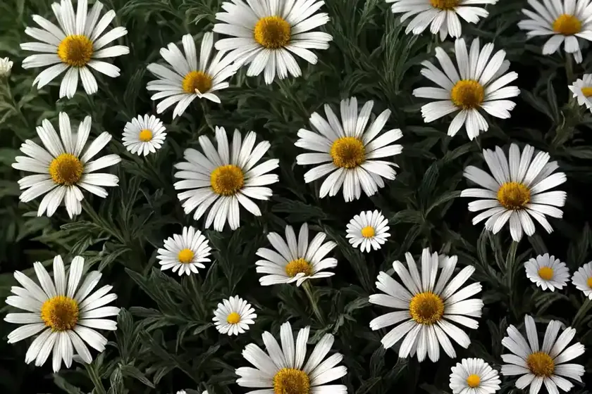 Shasta daisy (leucanthemum x superbum ‘polaris’) — photo 2