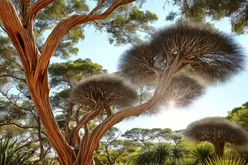 Shaving-brush Tree (Pseudobombax Ellipticum) — photo 2