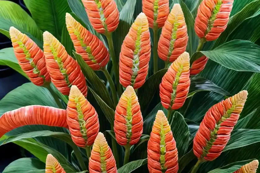 Shell ginger (alpinia zerumbet ‘variegata’) — photo 3