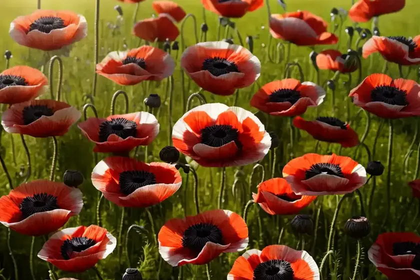 Shirley poppy (papaver rhoeas) — photo 2