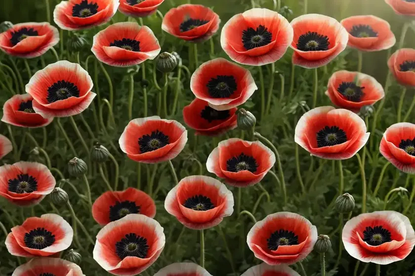 Shirley poppy (papaver rhoeas) — photo 3