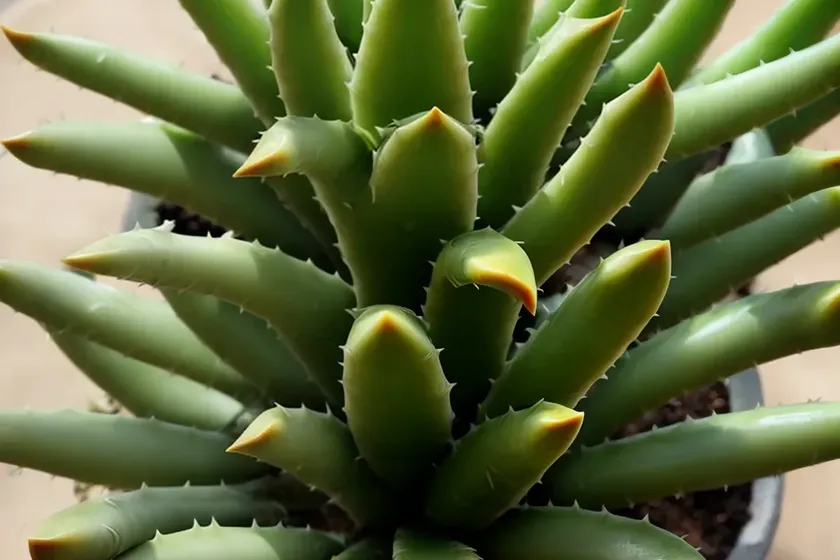 Short leaved aloe (aloe brevifolia)