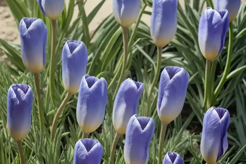 Showy prairie gentian (eustoma grandiflorum) — photo 3