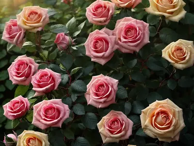 Shrub Rose (Rosa ‘Radcor’ RAINBOW KNOCK OUT)