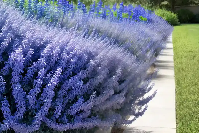 Shrubby blue sage (salvia ballotiflora) — photo 2