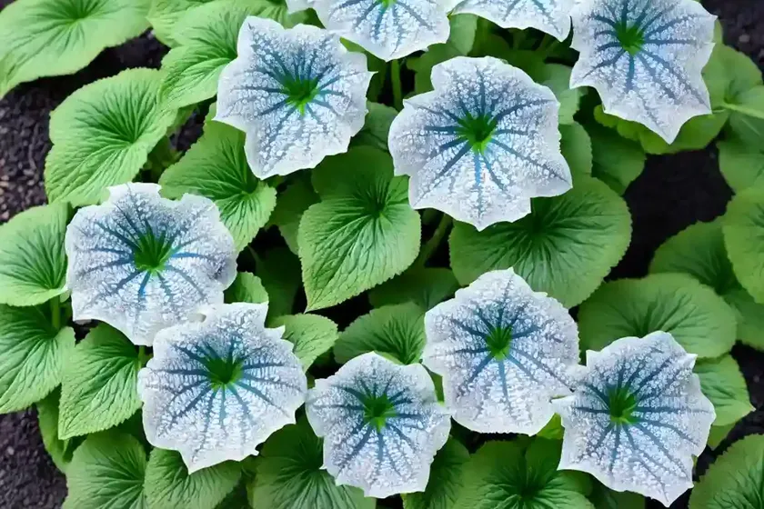 Siberian bugloss (brunnera macrophylla ‘mr. morse’) — photo 2