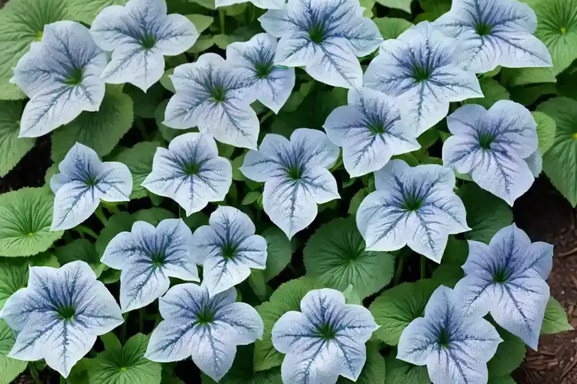 Siberian bugloss (brunnera macrophylla ‘mr. morse’) — photo 3