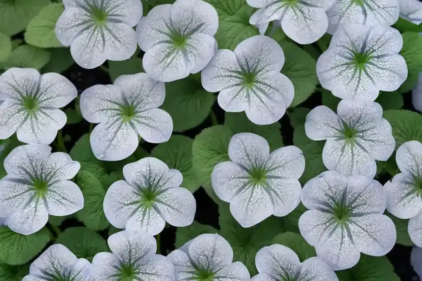Siberian bugloss (brunnera ‘silver charm’) — photo 2