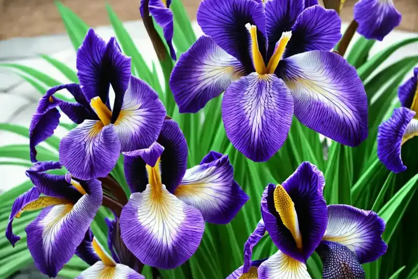 Siberian iris (iris ‘ego’) — photo 2