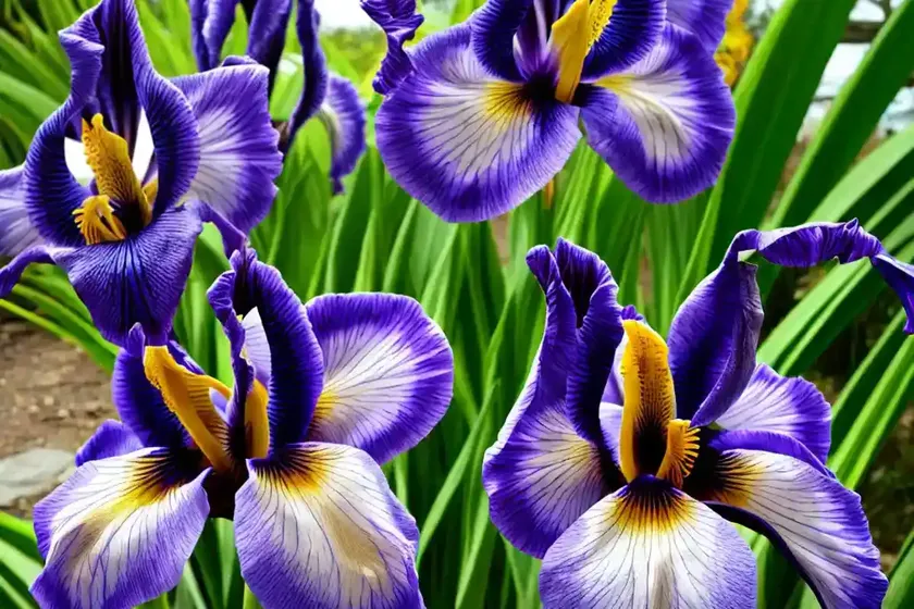 Siberian iris (iris ‘ego’) — photo 3