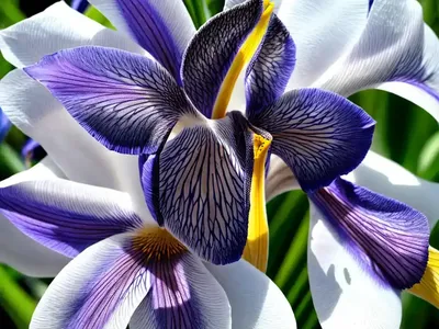 Siberian Iris (Iris ‘Gull’s Wing’)