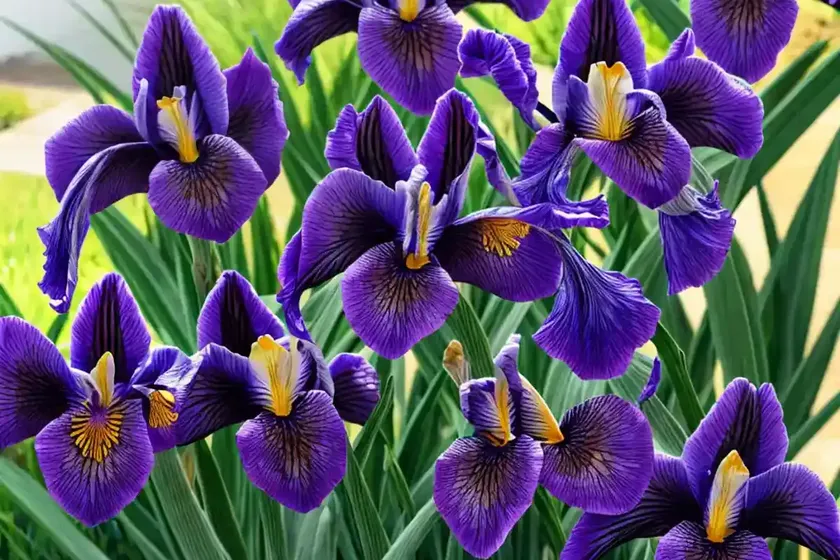 Siberian Iris (Iris ‘Lavender Bounty’) — photo 2