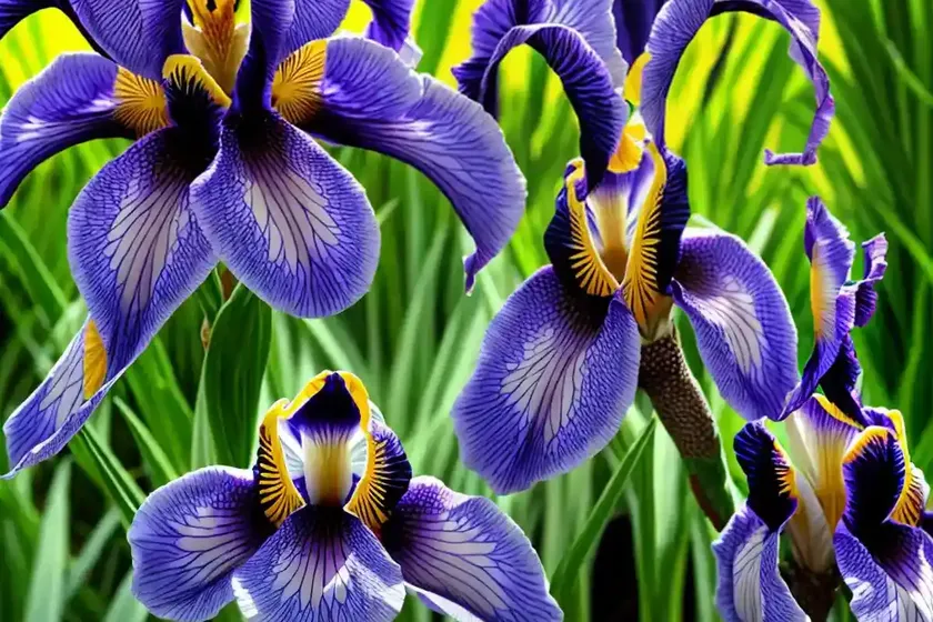 Siberian iris (iris ‘sky wings’) — photo 3