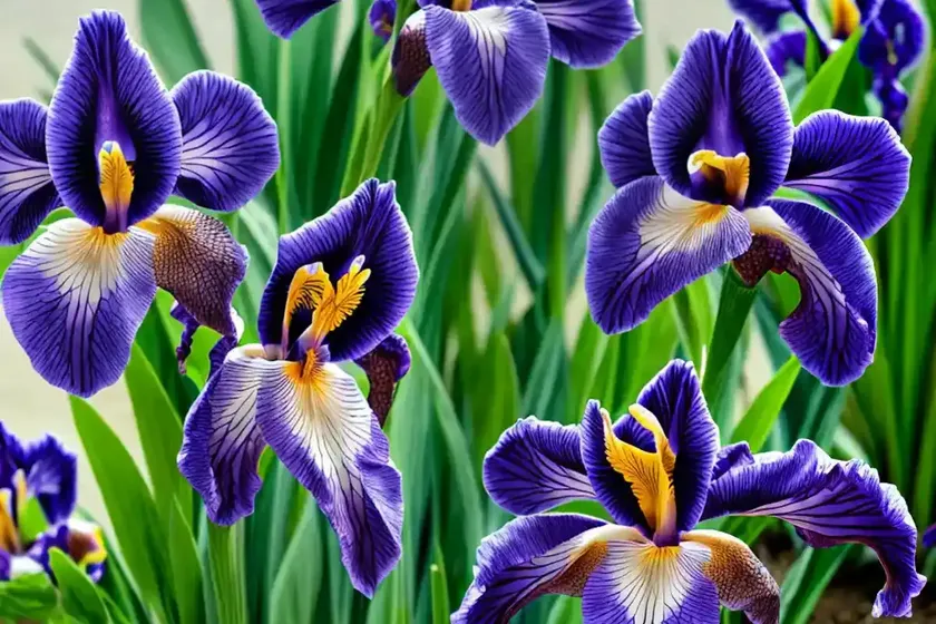 Siberian Iris (Iris ‘Turn A Phrase’) — photo 2