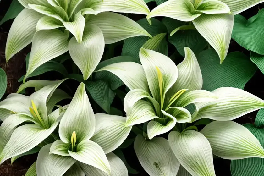Siebold’s plantain lily (hosta sieboldiana) — photo 2
