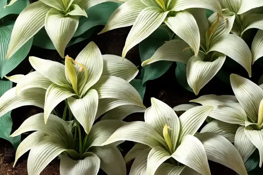 Siebold’s plantain lily (hosta sieboldiana) — photo 3
