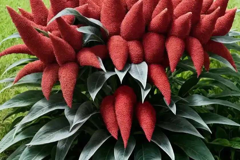 Silver cock’s comb (celosia argentea) — photo 3