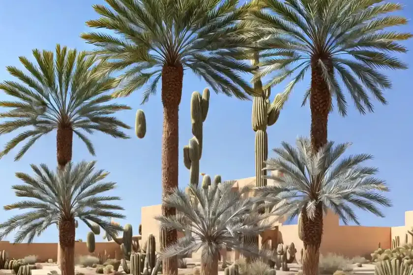 Silver date palm (phoenix sylvestris) — photo 2