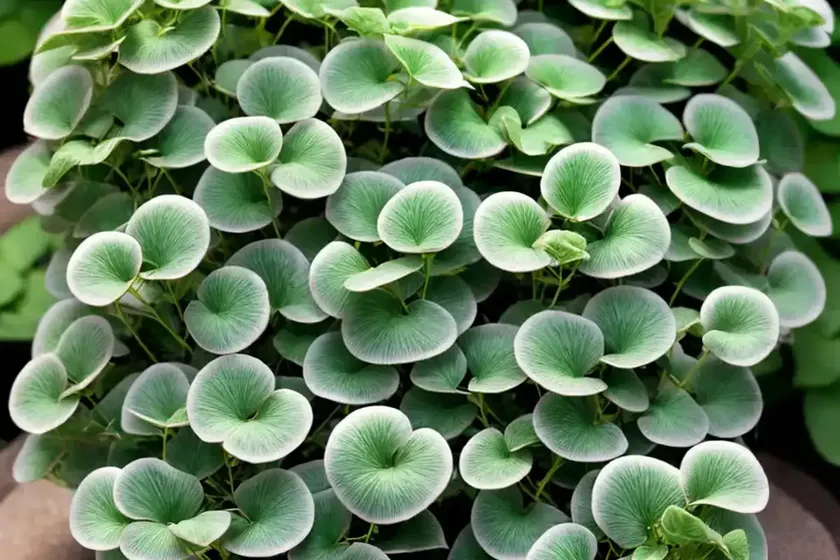 Silver falls (dichondra argentea) — photo 2