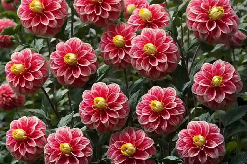 Single dahlia (dahlia ‘annika’) — photo 3